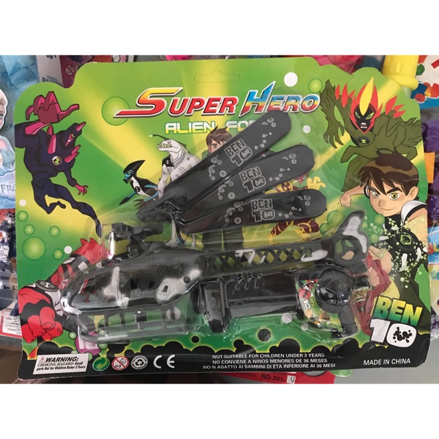 ben 10 helicopter toy