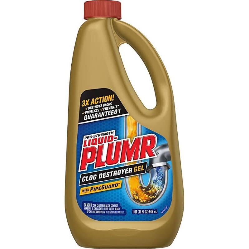 Liquid Plumr Pro Strength Clog Remover (946ml) Shopee Philippines