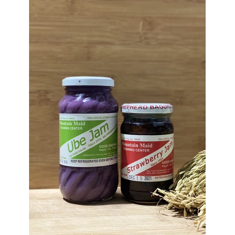 GOOD SHEPHERD Ube Jam Strawberry Jam Peanut Brittle Alfajor