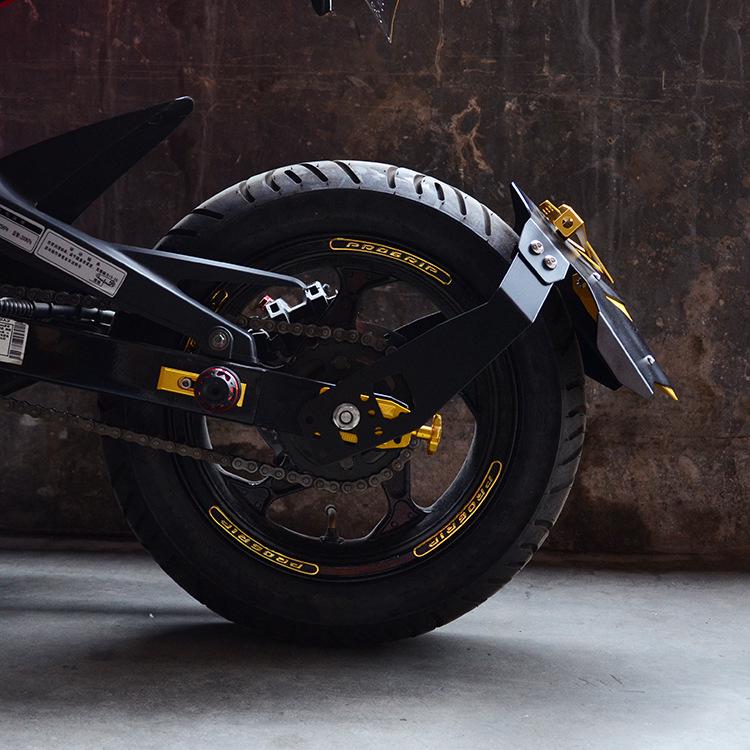 Universal Motorcycle Rear Wheel Hugger Fender Moto Mudguard Mud Splash