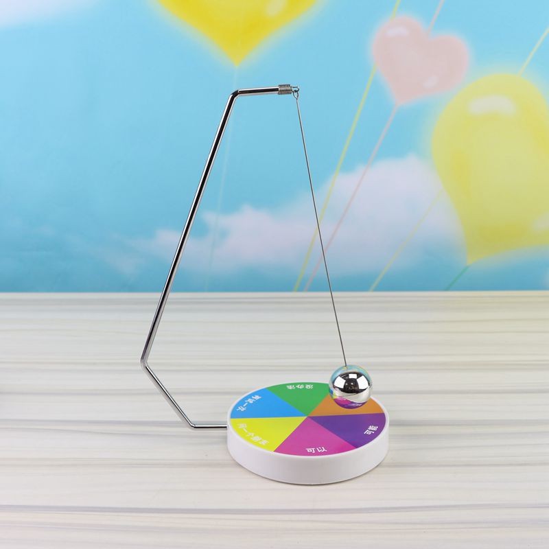 Swinging Pendulum Game Fate Fun Decision Maker Ball Dynamic Pendulum Toy Home Office
