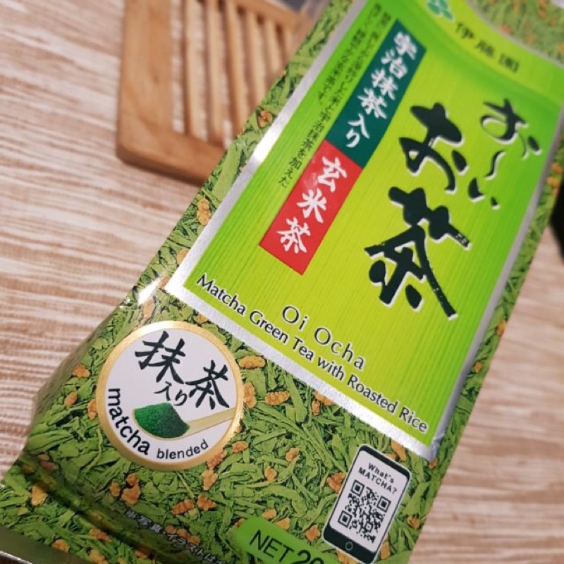 Ito En Matcha Green Tea with Roasted Rice 200g made in Japan Shopee