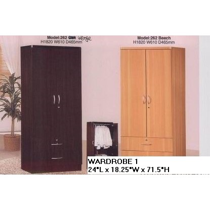 Bnew Wardrobe Closet Wooden Cabinet Shopee Philippines