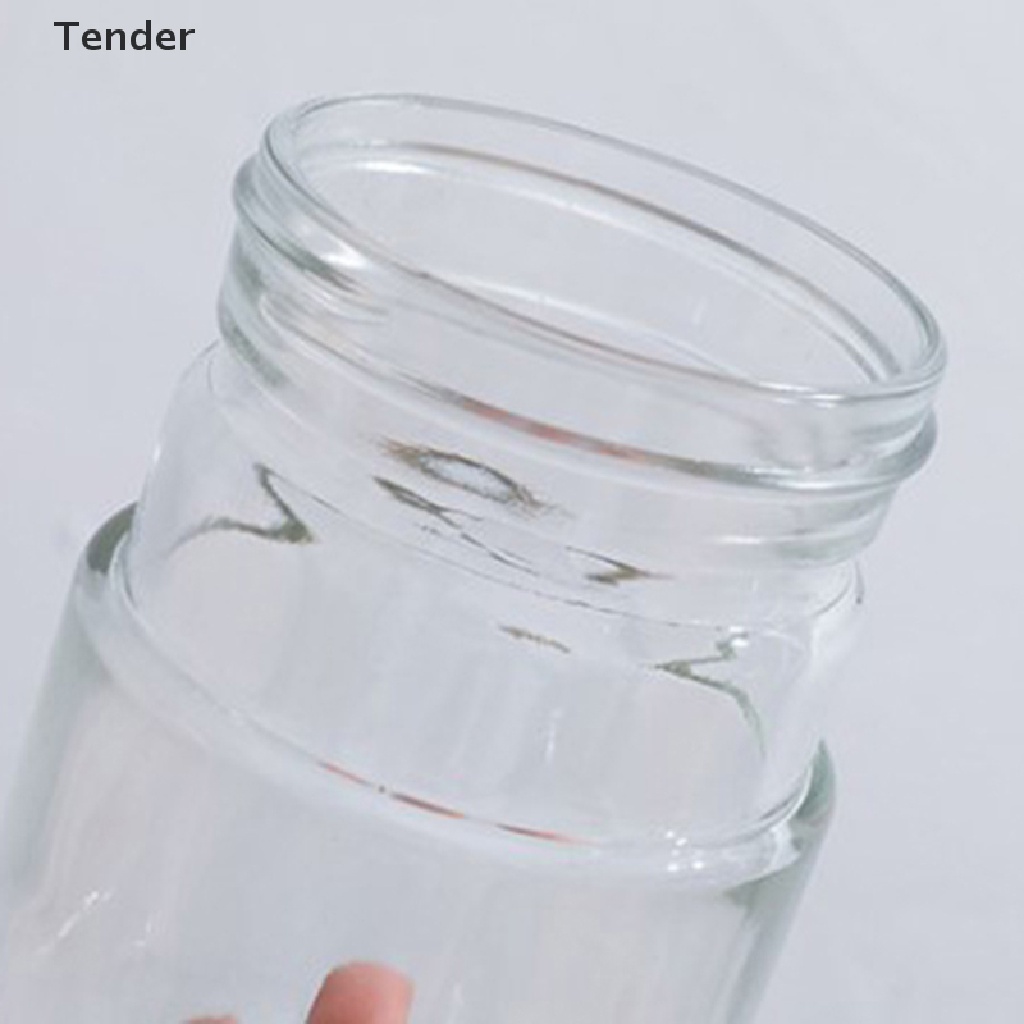 [Preferred] 300ml Kitchen Bottles With Caps Seasoning Jar With Lid And 2 Spoons With Handle [Hot Sell]