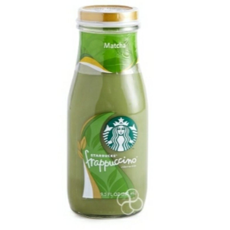 Starbucks Matcha Frappuccino Chilled Tea Drink 281mL Shopee Philippines