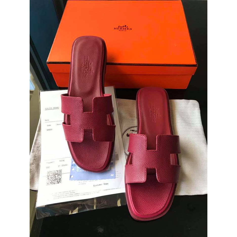 hermes slippers price