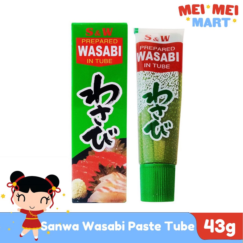 S&W Sanwa Wasabi Paste Tube 43g | Shopee Philippines