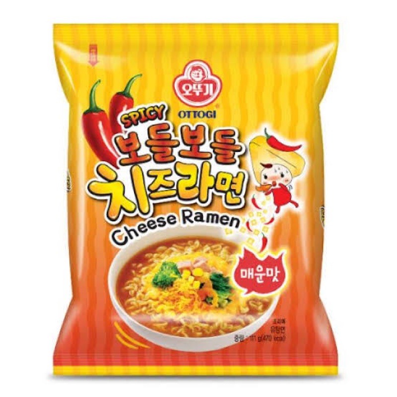 Ottogi spicy cheese Ramen Korean Style 111g | Shopee Philippines