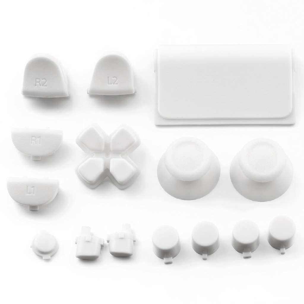 Replacement Buttons Custom Mod Kit For Ps4 For Playstation 4 Controller Solid Color Shopee Philippines