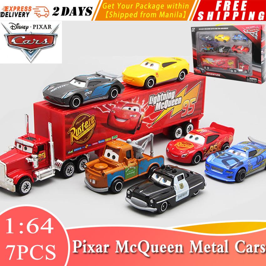 20226Pcs/set Pixar Cars 3 Lightning McQueen Jackson Storm Cruz Mater ...