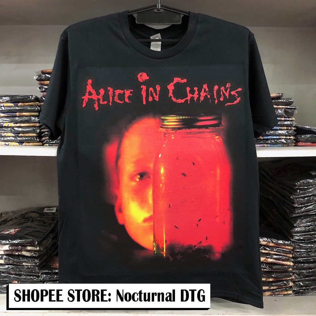 ALICE IN CHAINS - JAR OF FLIES SHIRT DTG PRINT ( M-061 ) | Shopee ...