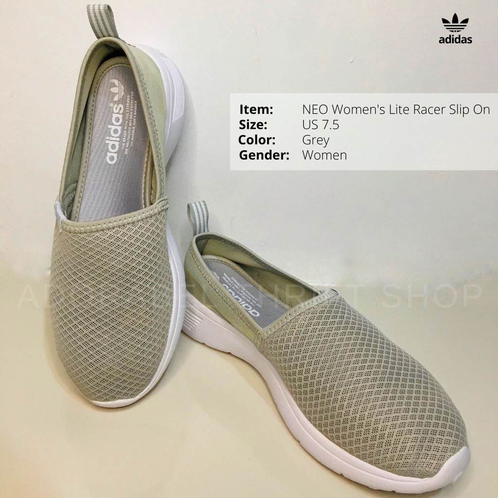 Adidas Neo Women's Lite Racer Slip On | Shopee Philippines