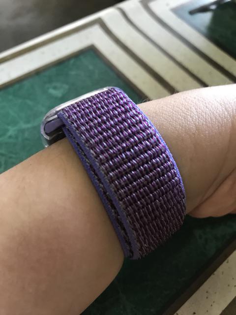 apple watch lilac sport loop