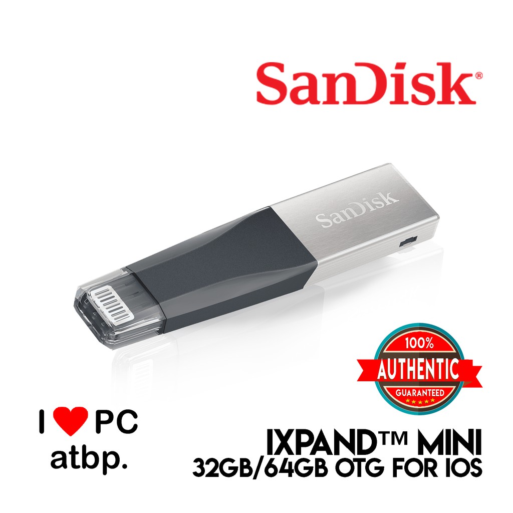 Sandisk IXpand Mini 32/64GB OTG Flash Drive For IPhone/IPad Shopee