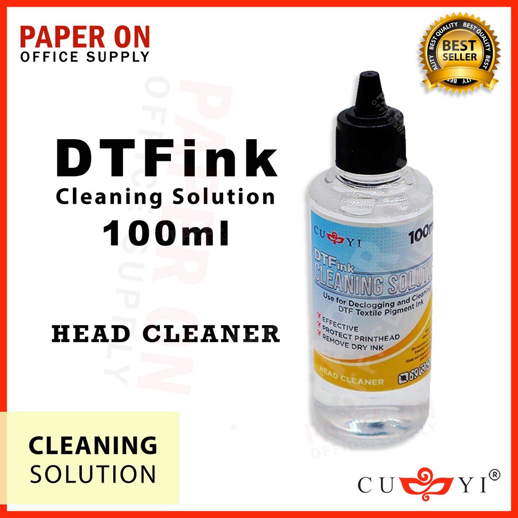 DTF CLEANING SOLUTION 100ML Shopee Philippines