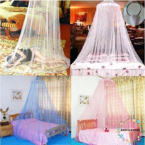 HBA-Kids Baby Bedding Round Dome Bed Canopy Netting