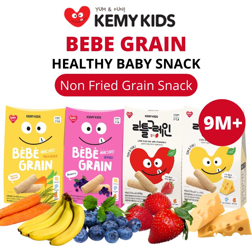 Korea Organic Baby Rice Snack 40g Cheoumiya Ssalgwaja Baby Food Korean