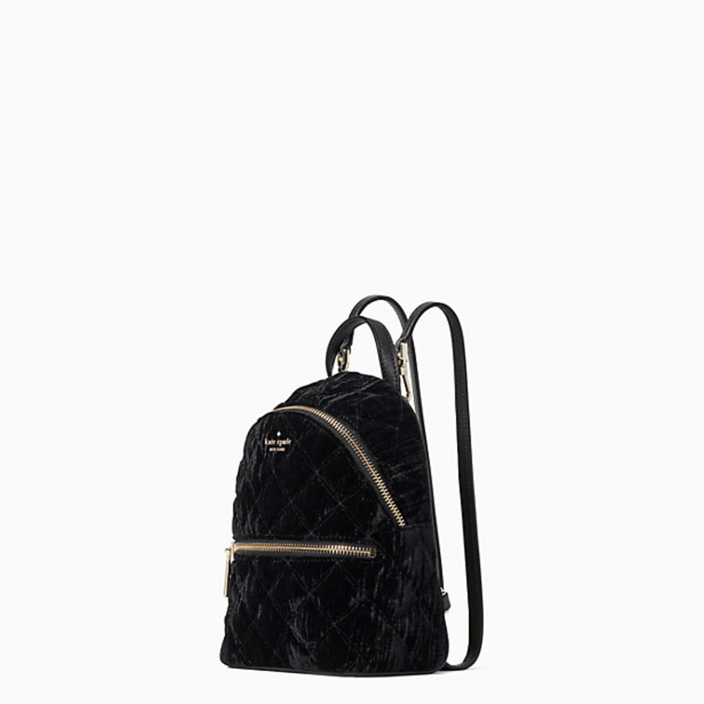 Top 60+ imagen kate spade backpack velvet Thptnganamst.edu.vn