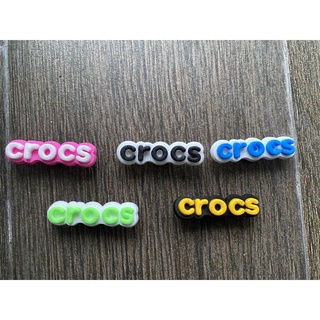 AMS CROCS JIBBITZ crocs Logo Style PVC Clog Charm Pins for shoes （1PCS）
