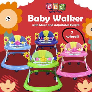 88-1 Baby Walker (With Music and Adjustable Height)