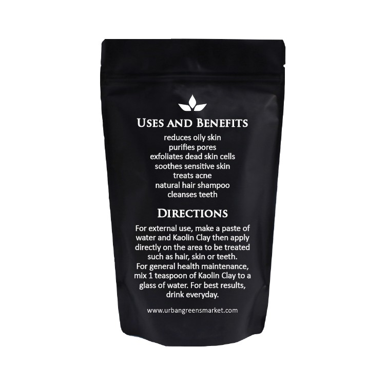Kaolin Clay 75 Grams For External And Internal Use Cod 100