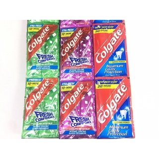 Colgate Toothpaste Twin Sachet 22gx6s | Shopee Philippines