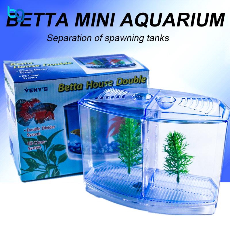 Big Partition Diy Betta Fish Tank Odorless Spawning Box Shopee
