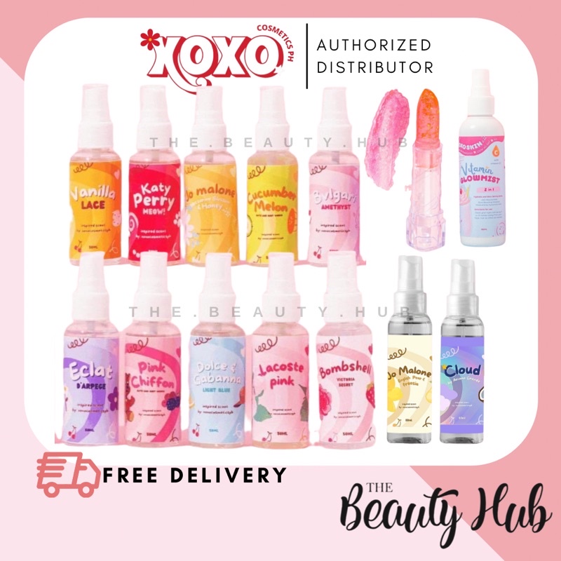 Xoxo Perfume , Magic Stick , Glow Mist xoxo cosmetics XOXO minis