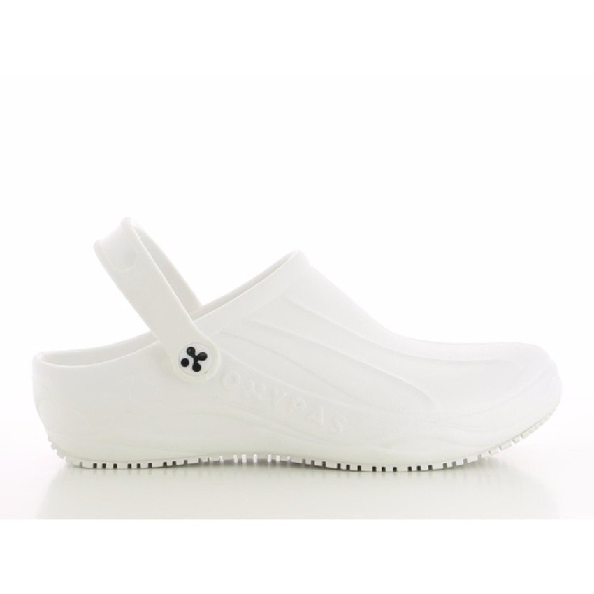 white clogs shoes