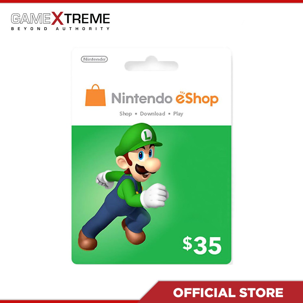 nintendo eshop physical card