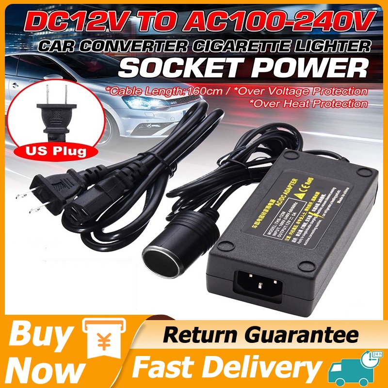 AC DC Adapter Car Charger Adapter Inverter 220V To 12V Air Compressor ...