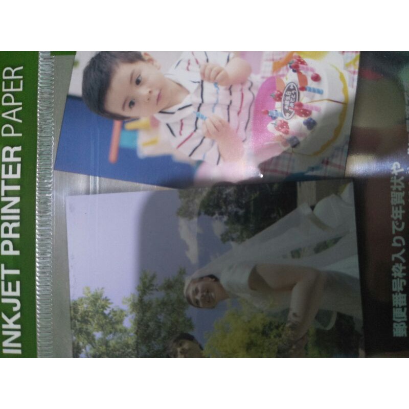 INKJET PRINTER PAPER, GLOSSY PHOTO PAPER, POSTCARD SIZE Shopee