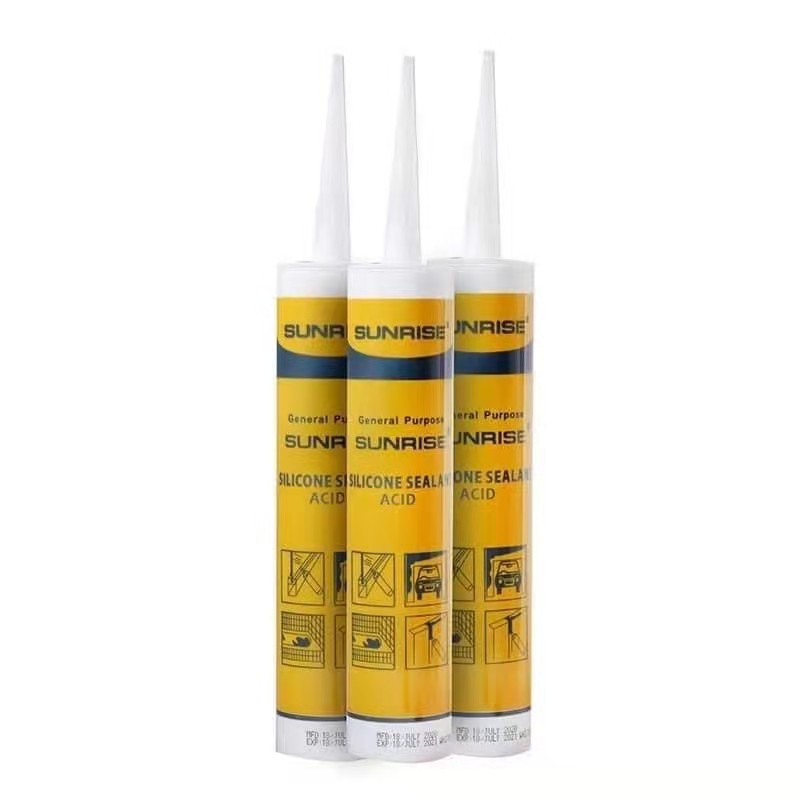 Sunrise Silicon Sealant Acid Black, Clear or White Shopee Philippines