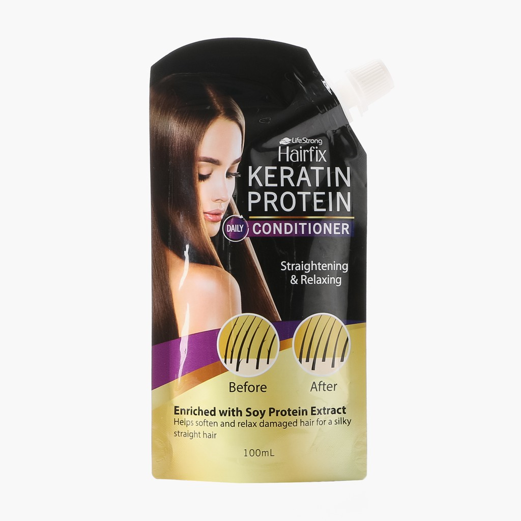 Hairfix Keratin Protein Conditioner 100ml Shopee Philippines