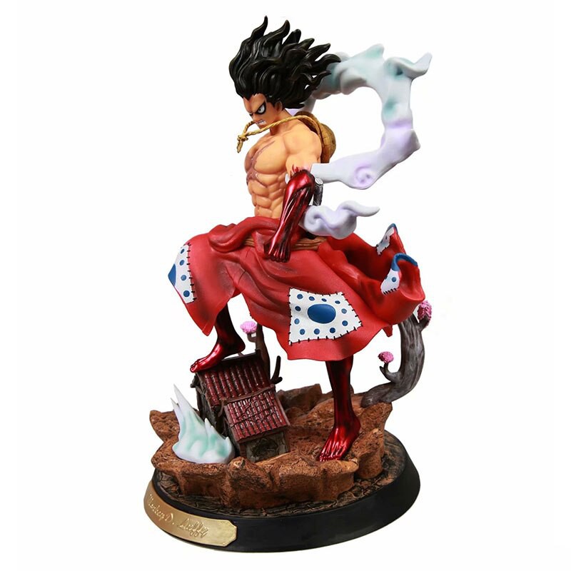 One Piece 14 5 Inch Monkey D Luffy Snake Man Gear Fourth Action Figure Shopee Philippines