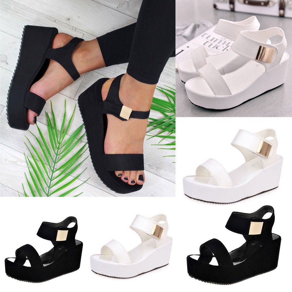 chunky sandals with heels