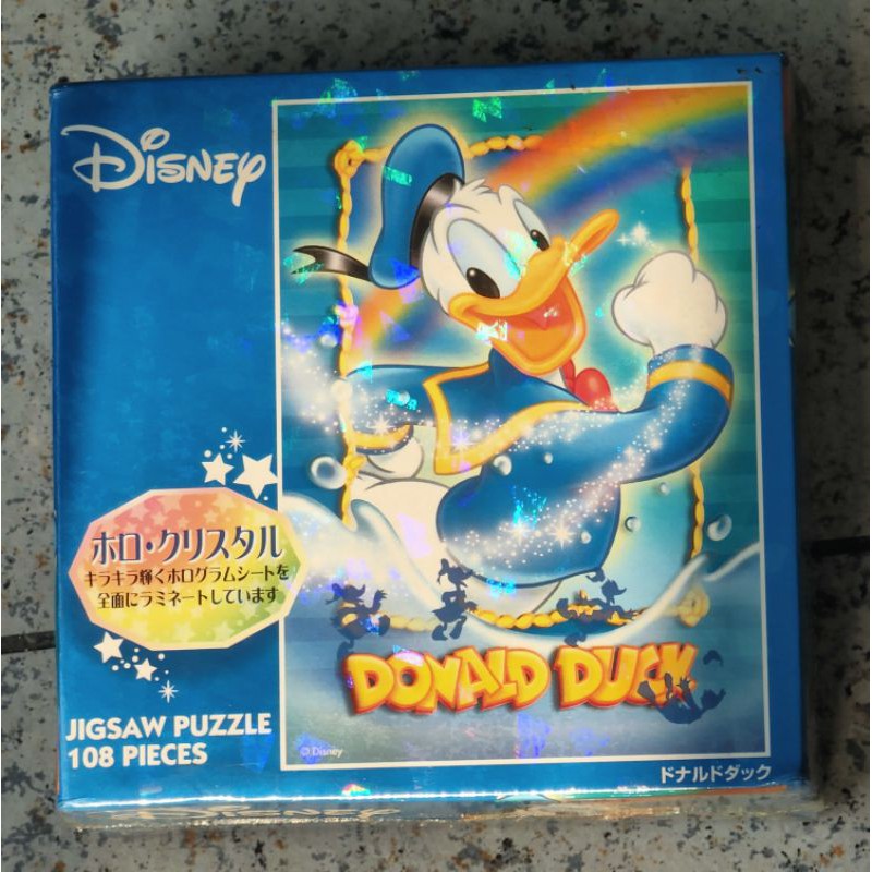 Tenyo Disney Puzzle Donald Duck Hologram 108pcs (Made in Japan) | Shopee  Philippines