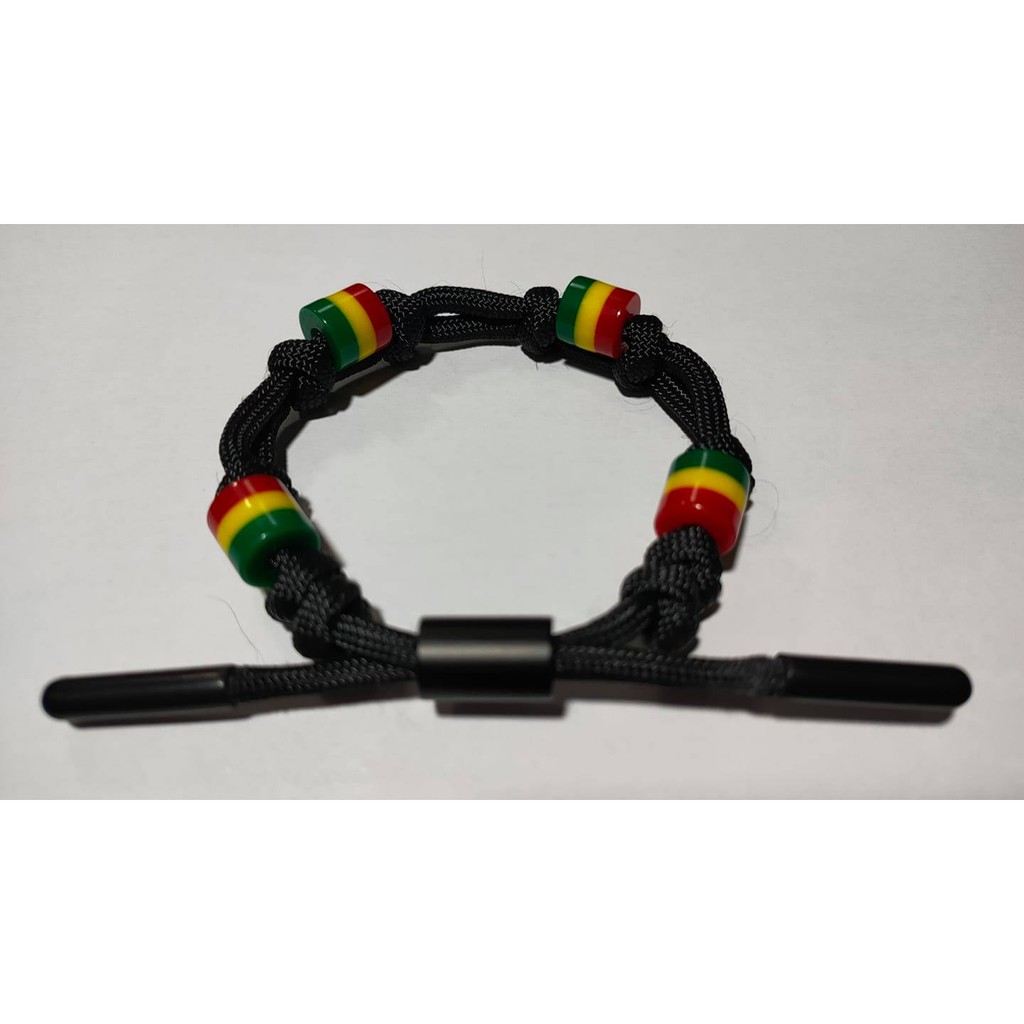 Beads Paracord Bracelet with Black cylinder Lock | Shopee Philippines