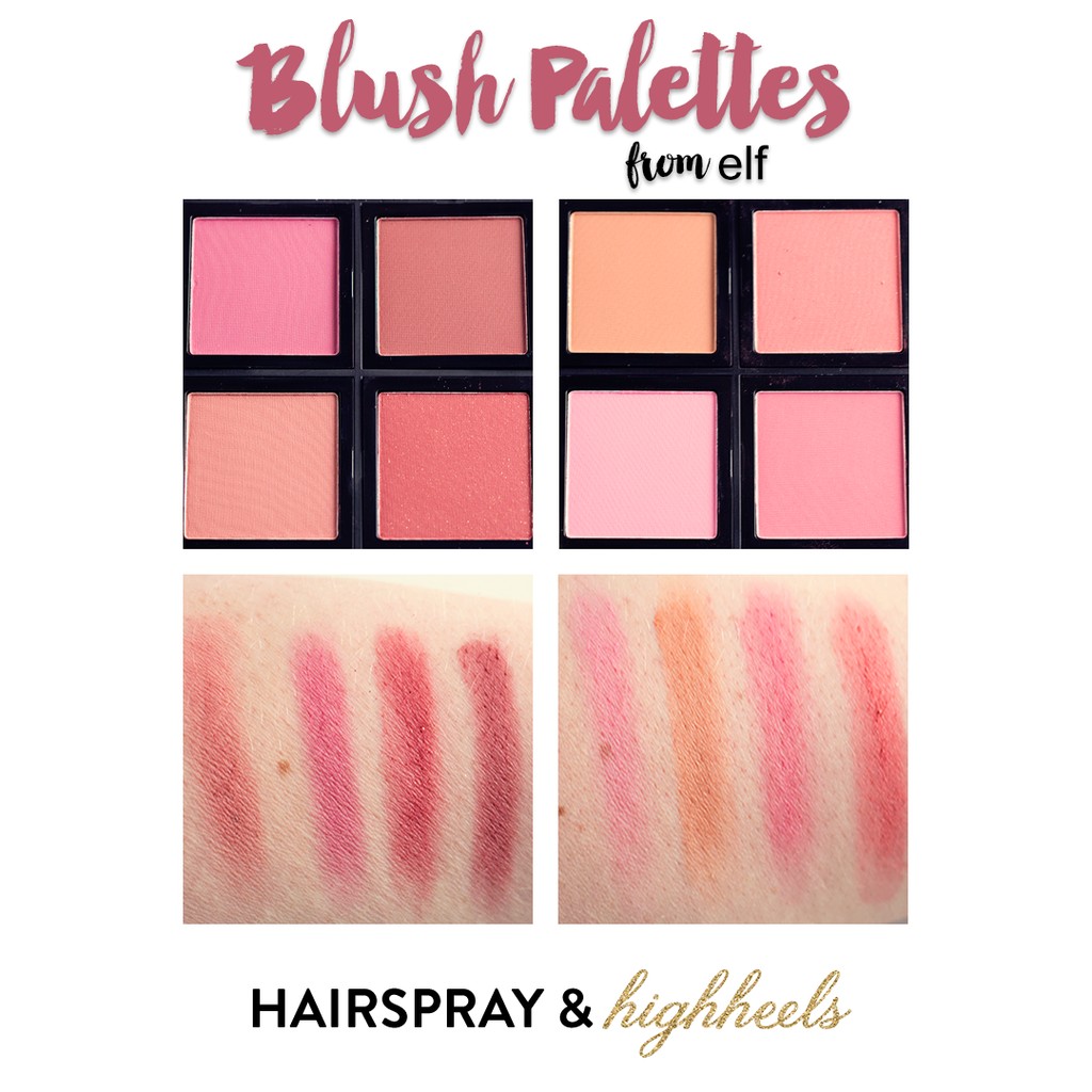 elf light blush palette
