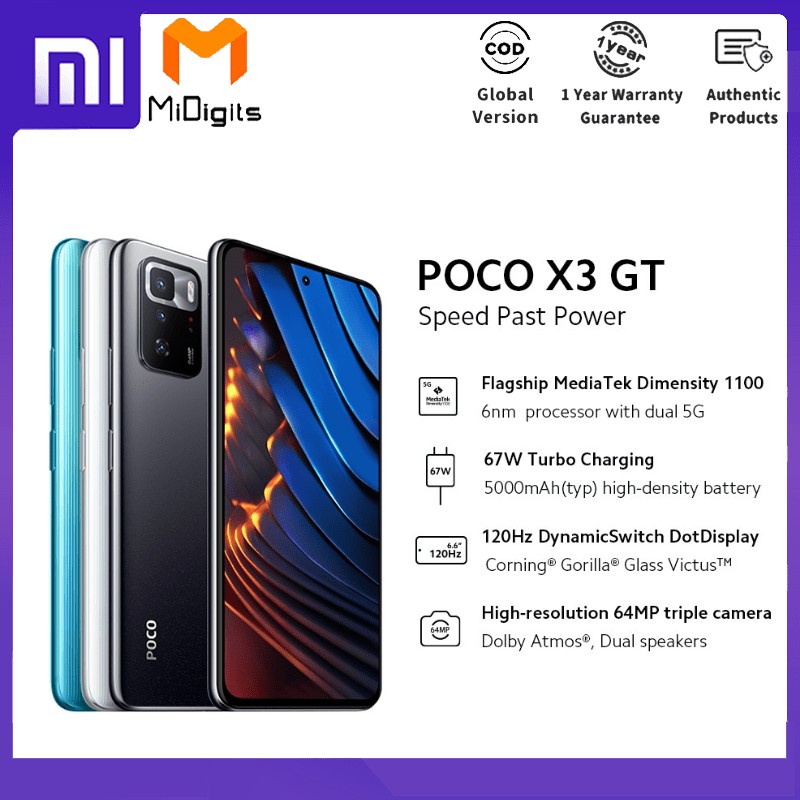 Poco x3 gt фото со всех сторон