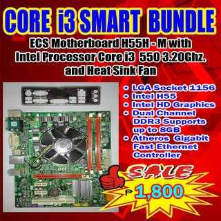 Gigabyte Motherboard Ga H55m D2h H55 Chipset Shopee Philippines