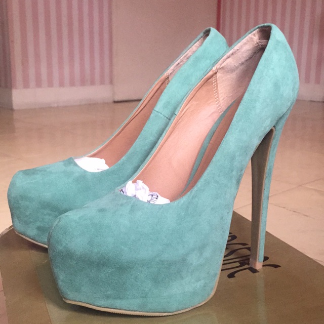 mint high heels