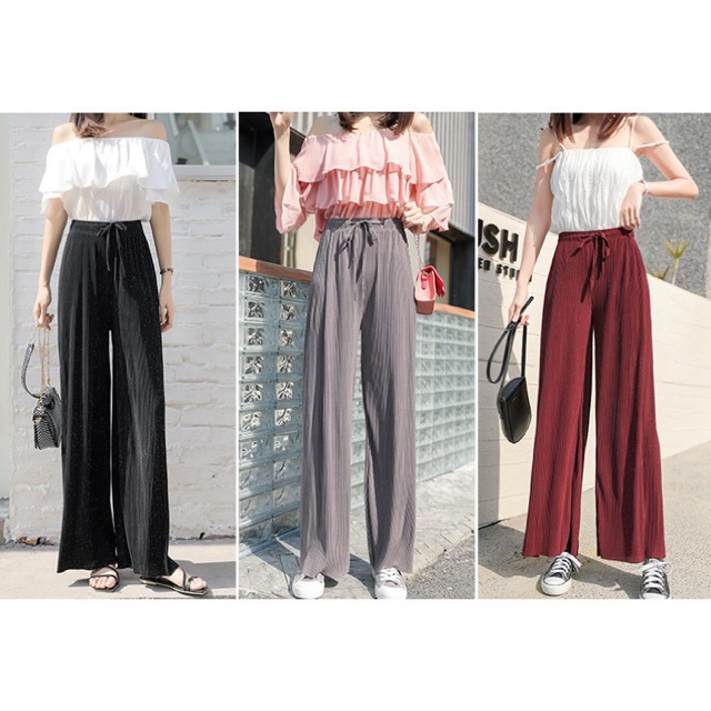 Women's Korean fashion high waist square pants/sexy/casual wear/free ...