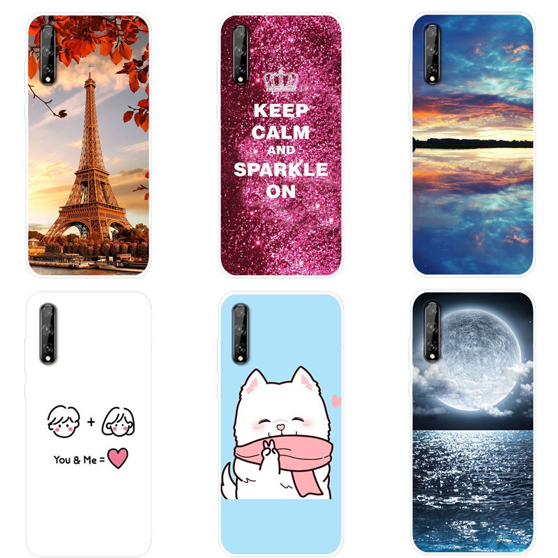 Huawei Y8p Casing Tpu Painting Back Cover Huaweiy8p Y 8p Soft Silicone Case Shopee Philippines