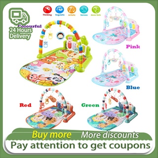 Baby  Play Mat with Piano Music Rack odorless  Keyboard Game Pad baby Toys （3 months - 3 years old）
