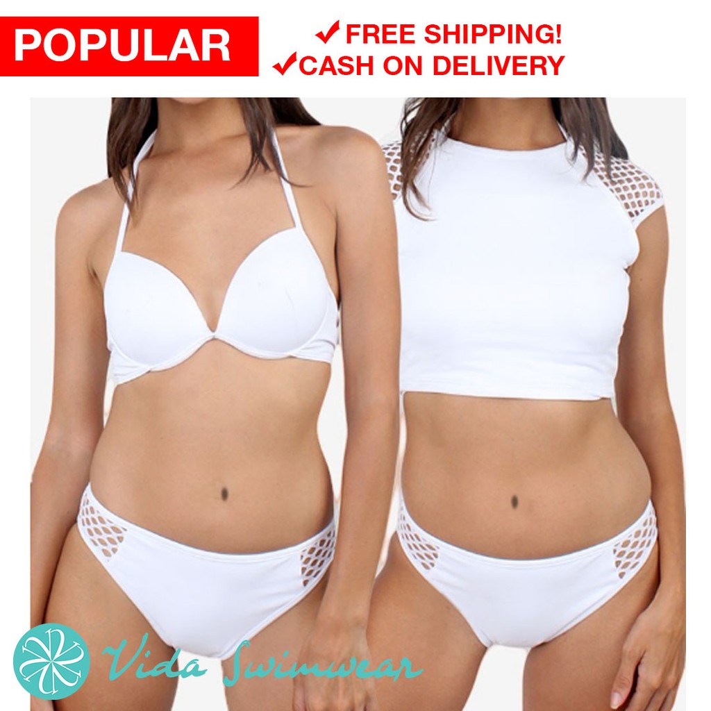 mesh rash guard swimsuit top