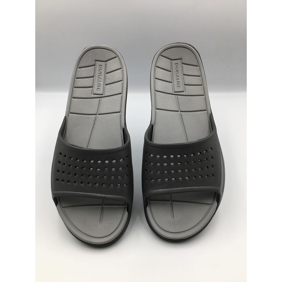 dark grey sandals