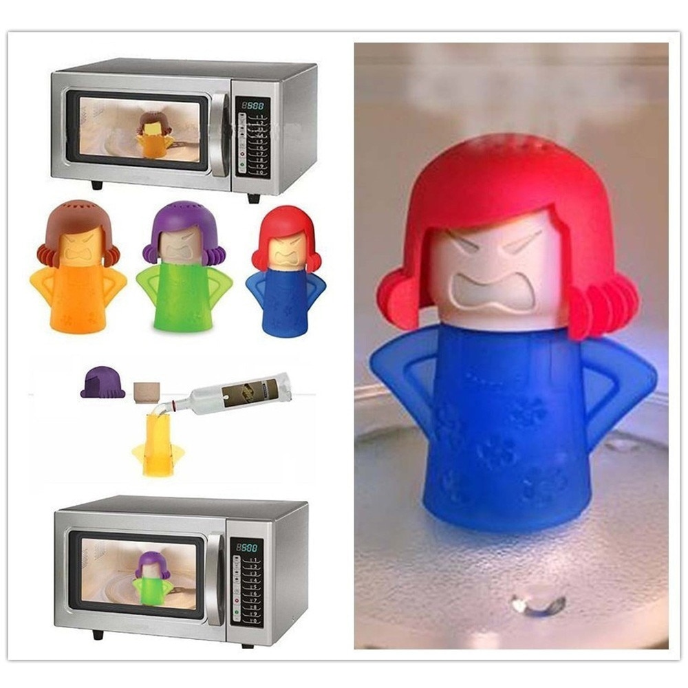 Angry Mama Microwave Cleaner Oven Steam Cleaner Kit Easily Clean Shopee Philippines 