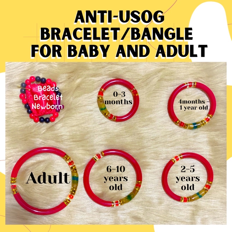 Kontra Usog Protection Bracelet For Baby And Adult Already Blessed 