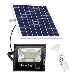 Philippines spot solar light 25W/50W/100W/200W Solar Light LED Wall Lamp With Remote Solar Lig #8